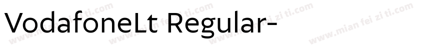 VodafoneLt Regular字体转换